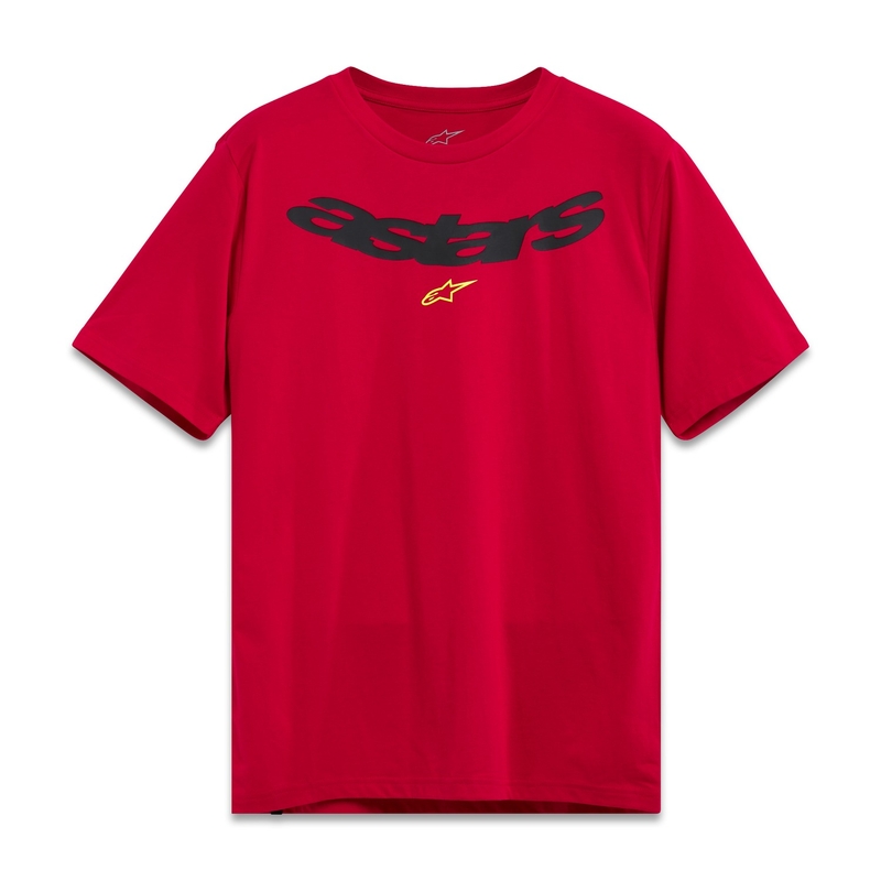 T-shirt Alpinestars Elliptic CSF κόκκινο