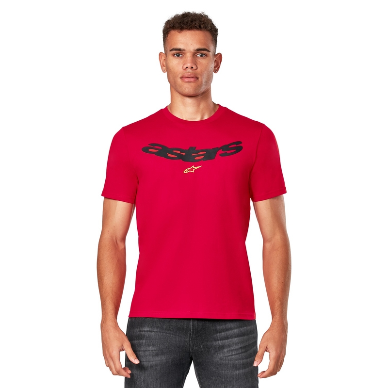 T-shirt Alpinestars Elliptic CSF κόκκινο