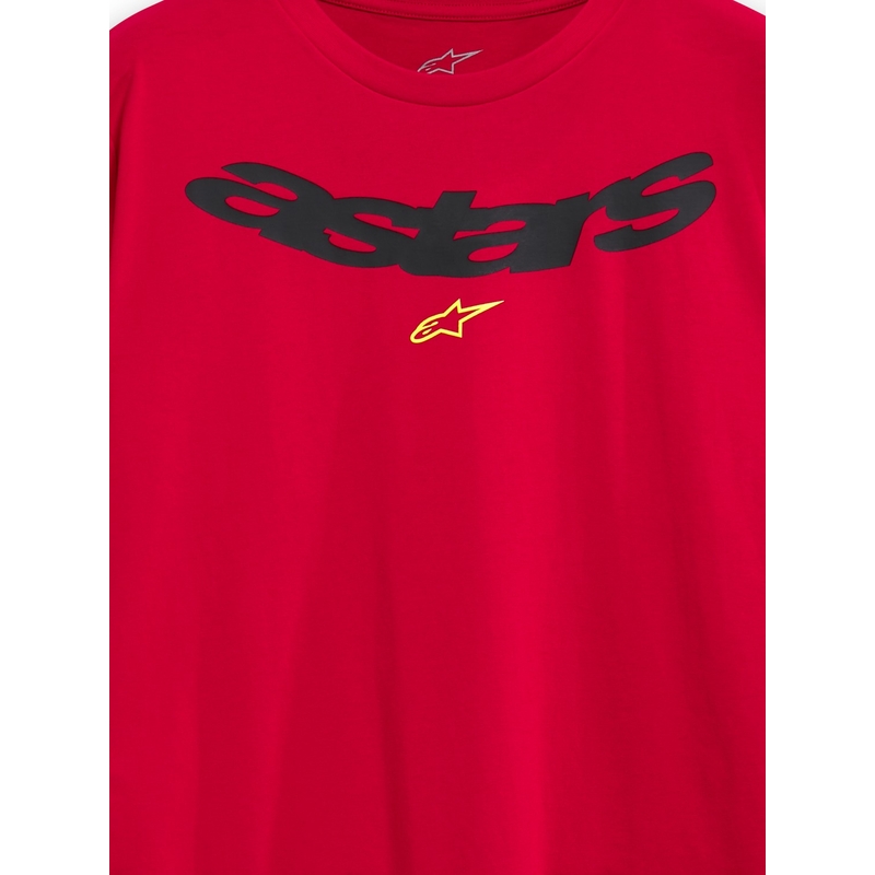 T-shirt Alpinestars Elliptic CSF κόκκινο