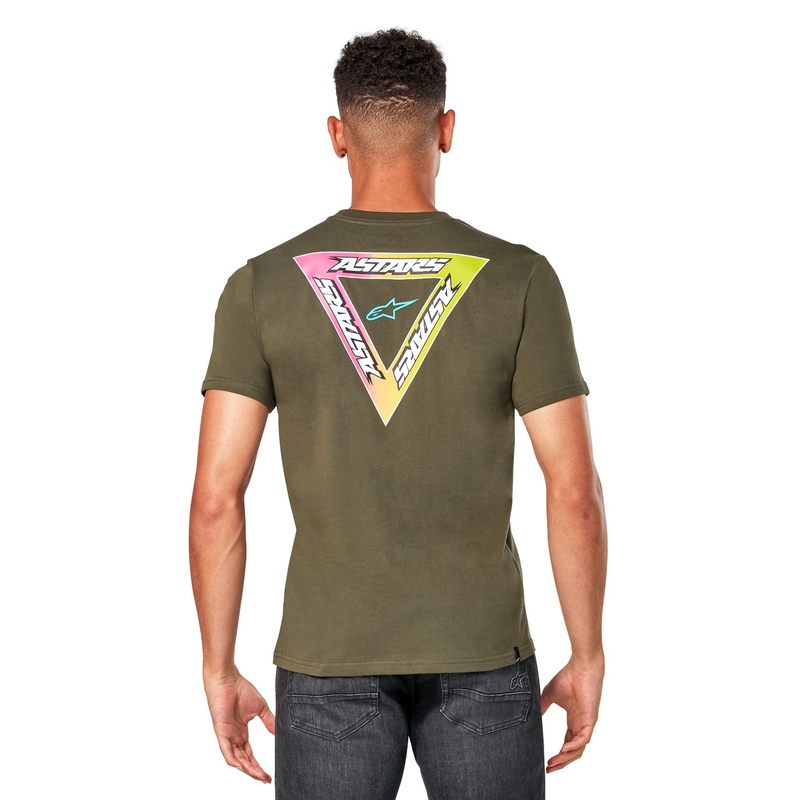 T-shirt Alpinestars Invert CSF πράσινο