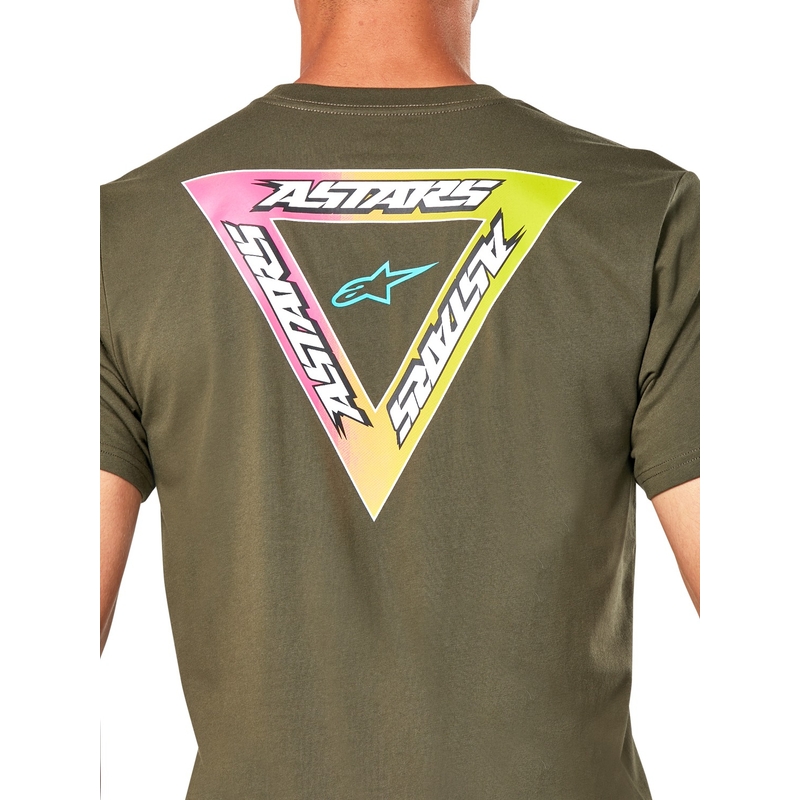 T-shirt Alpinestars Invert CSF πράσινο