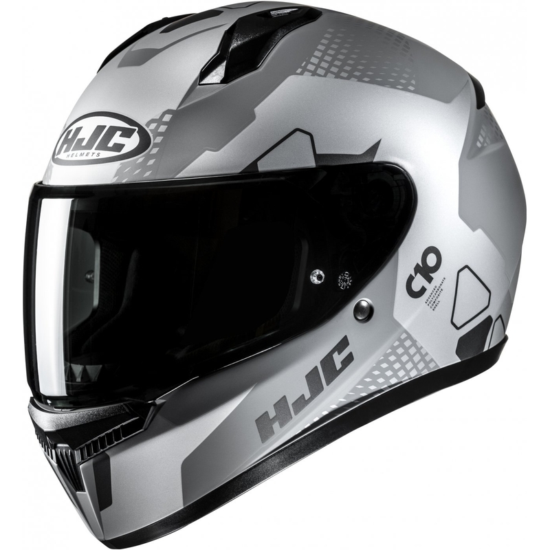 HJC C10 Aspa MC5SF γκρι-ασημί-μαύρο ολοκληρωμένο κράνος μοτοσικλέτας