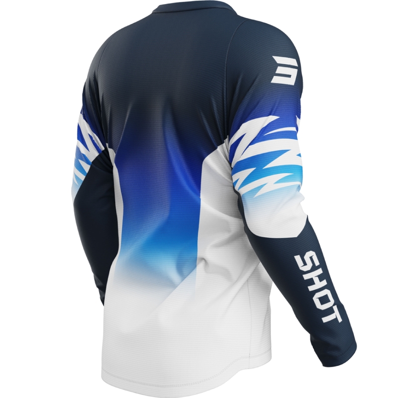 Motocross φανέλα Shot Devo X-Trem μπλε