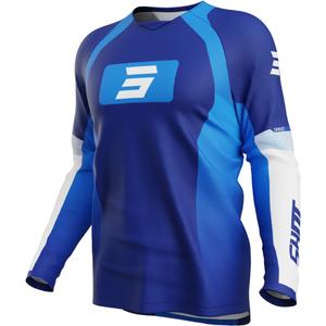 Motocross φανέλα Shot Draw Instinct μπλε