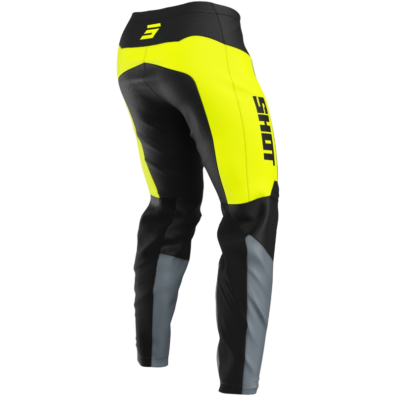 Shot Devo League παντελόνι motocross fluo κίτρινο