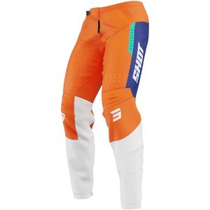 Motocross παντελόνι Shot Devo League πορτοκαλί