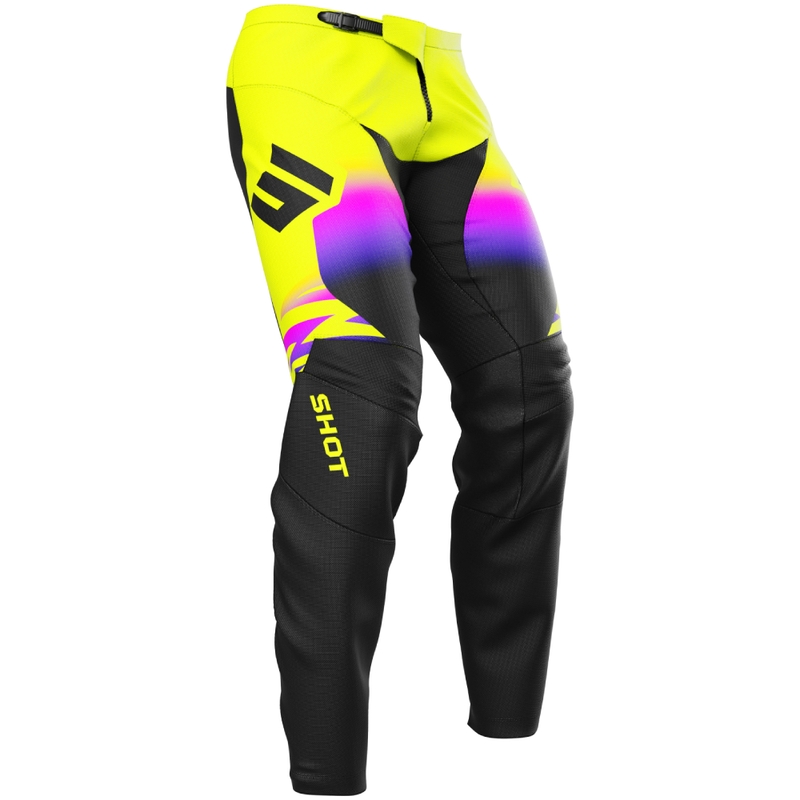 Παντελόνι Motocross Shot Devo X-Trem fluo κίτρινο