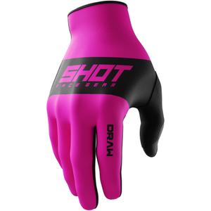Γάντια Motocross Shot Draw Sky ροζ