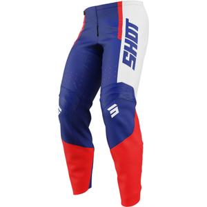 Παιδικό παντελόνι Motocross Shot Draw League Μπλε και Κόκκινο