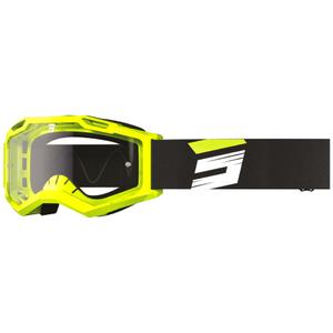 Γυαλιά μοτοκρός Shot Assault 2.0 Claw fluo κίτρινο με διαφανές πλεξιγκλάς