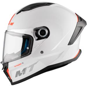 MT Stinger 2 Solid Gloss White Integral κράνος μοτοσικλέτας