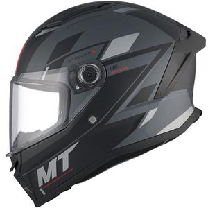 MT Stinger 2 Solid Zivze Black-Grey Matte Integral κράνος μοτοσικλέτας προσφορά
