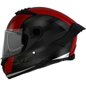 MT THUNDER 4 SV TREADS B5 μαύρο-κόκκινο ολοκληρωμένο κράνος μοτοσικλέτας