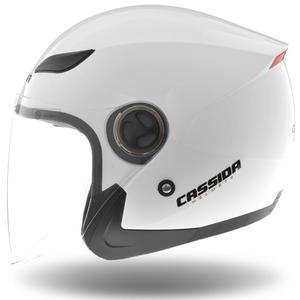 Cassida Reflex ανοιχτό κράνος μοτοσικλέτας λευκό προσφορά