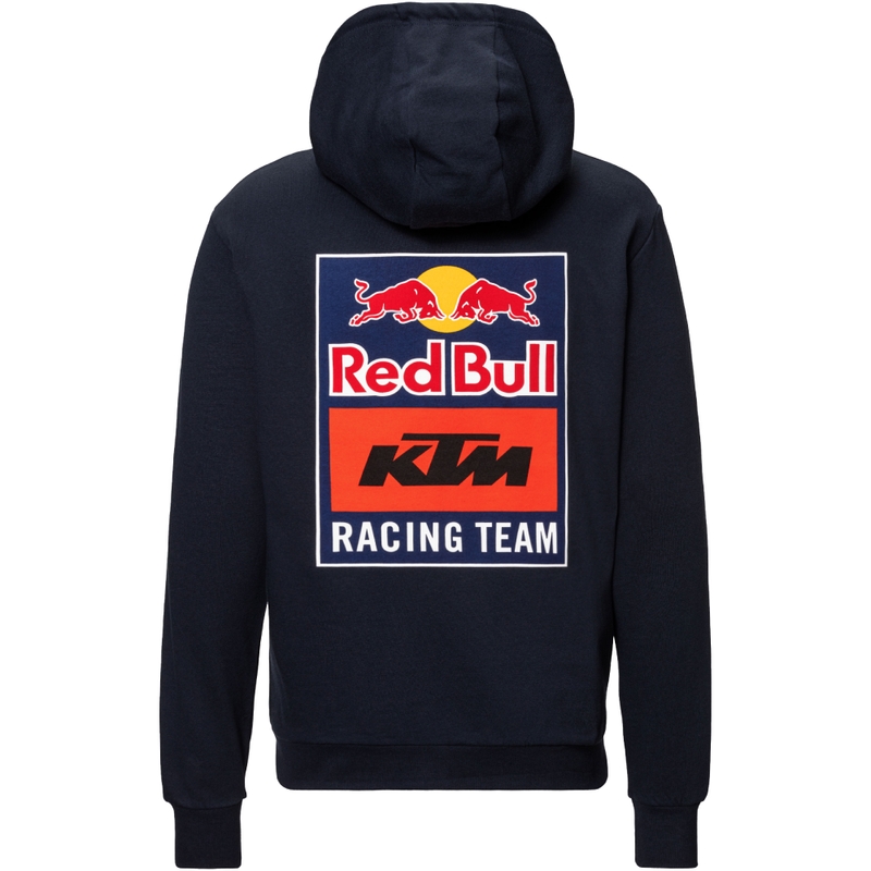 KTM Logo Zip Hoodie μπλε-πορτοκαλί