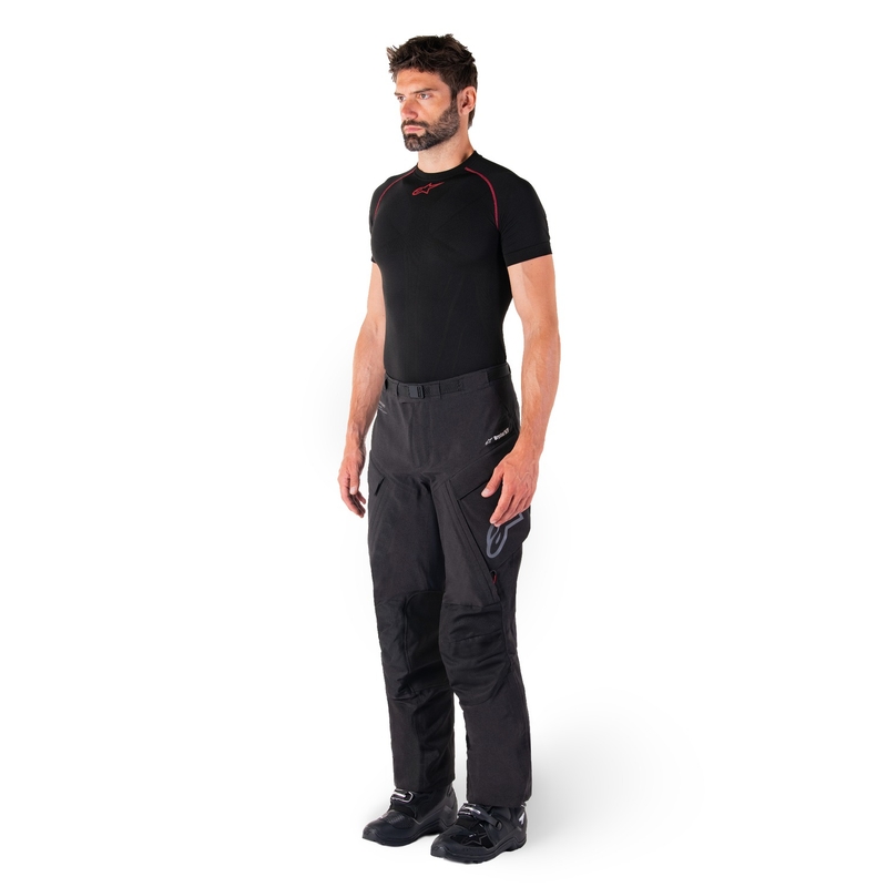 Alpinestars Hyde XT παντελόνι μοτοσικλέτας μαύρο και κόκκινο