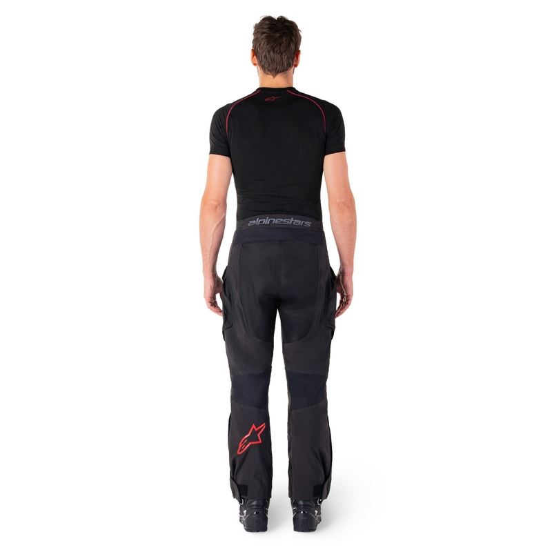 Alpinestars Hyde XT παντελόνι μοτοσικλέτας μαύρο και κόκκινο