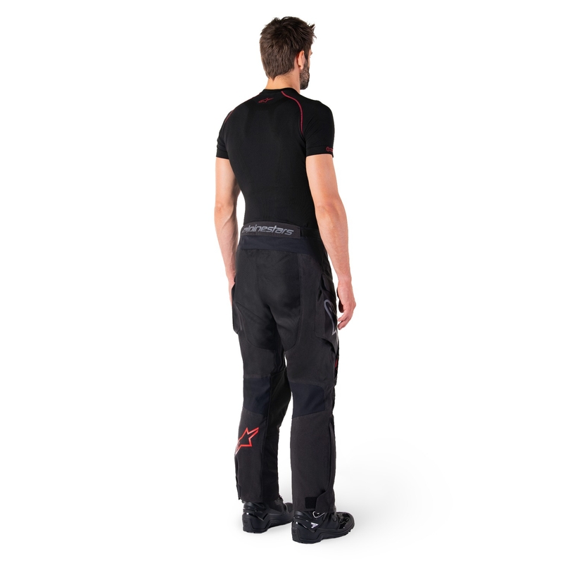 Alpinestars Hyde XT παντελόνι μοτοσικλέτας μαύρο και κόκκινο