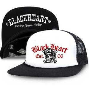 Παιδικό καπέλο Black Heart Bones μαύρο και άσπρο