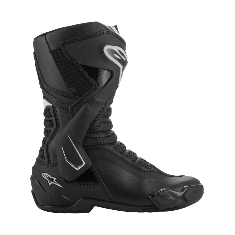 Alpinestars SMX-6 3 μαύρες και λευκές μπότες μοτοσικλέτας