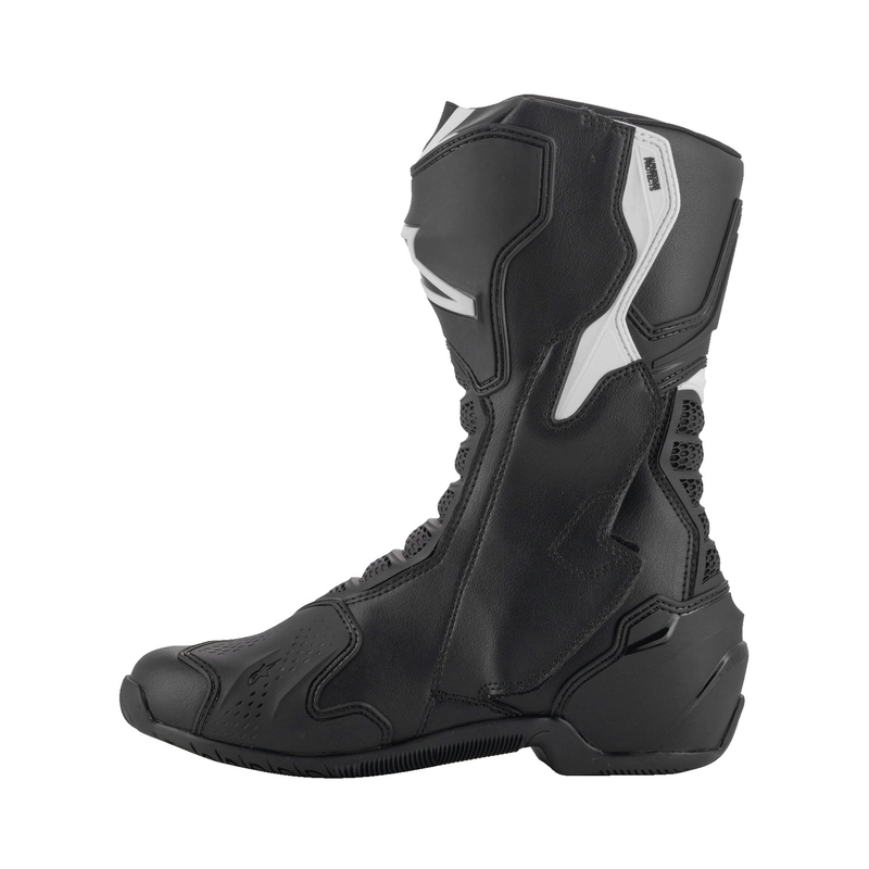 Alpinestars SMX-6 3 μαύρες και λευκές μπότες μοτοσικλέτας