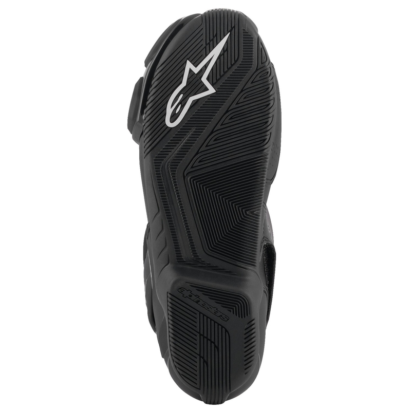 Alpinestars SMX-6 3 μαύρες και λευκές μπότες μοτοσικλέτας
