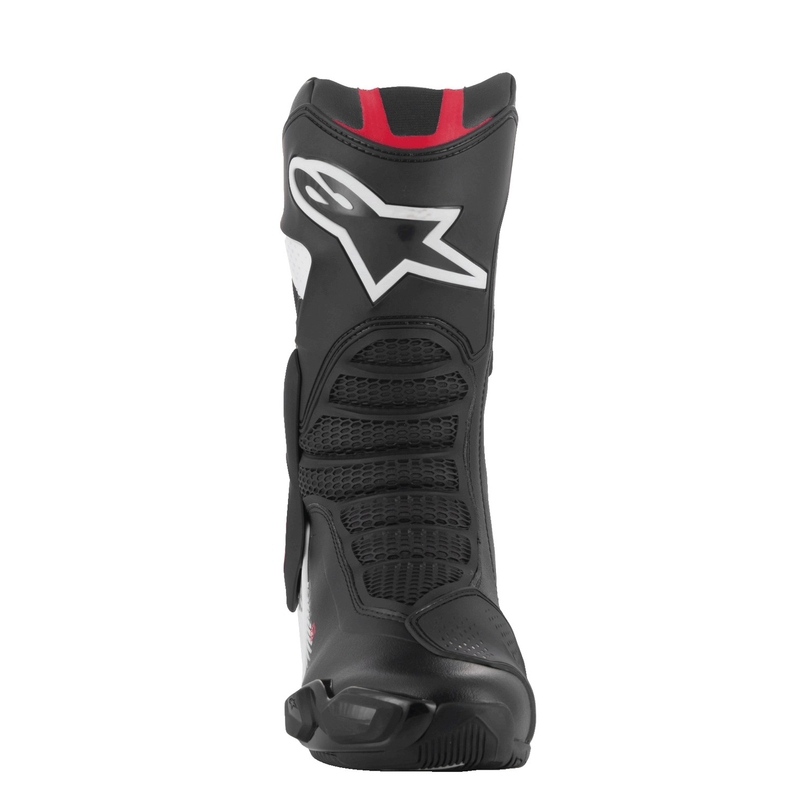 Alpinestars SMX-6 3 μαύρες-λευκές-κόκκινες μπότες μοτοσικλέτας