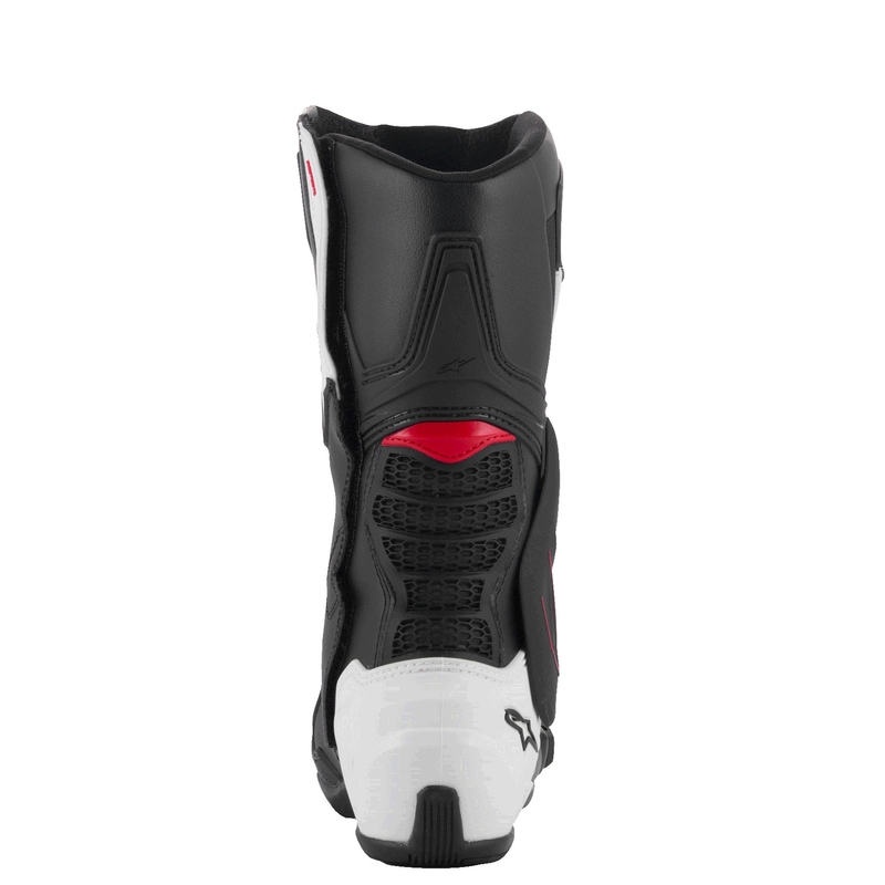 Alpinestars SMX-6 3 μαύρες-λευκές-κόκκινες μπότες μοτοσικλέτας