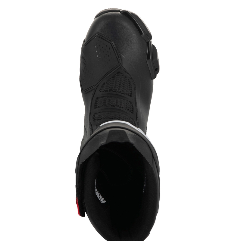 Alpinestars SMX-6 3 Drystar μαύρες και κόκκινες μπότες μοτοσικλέτας