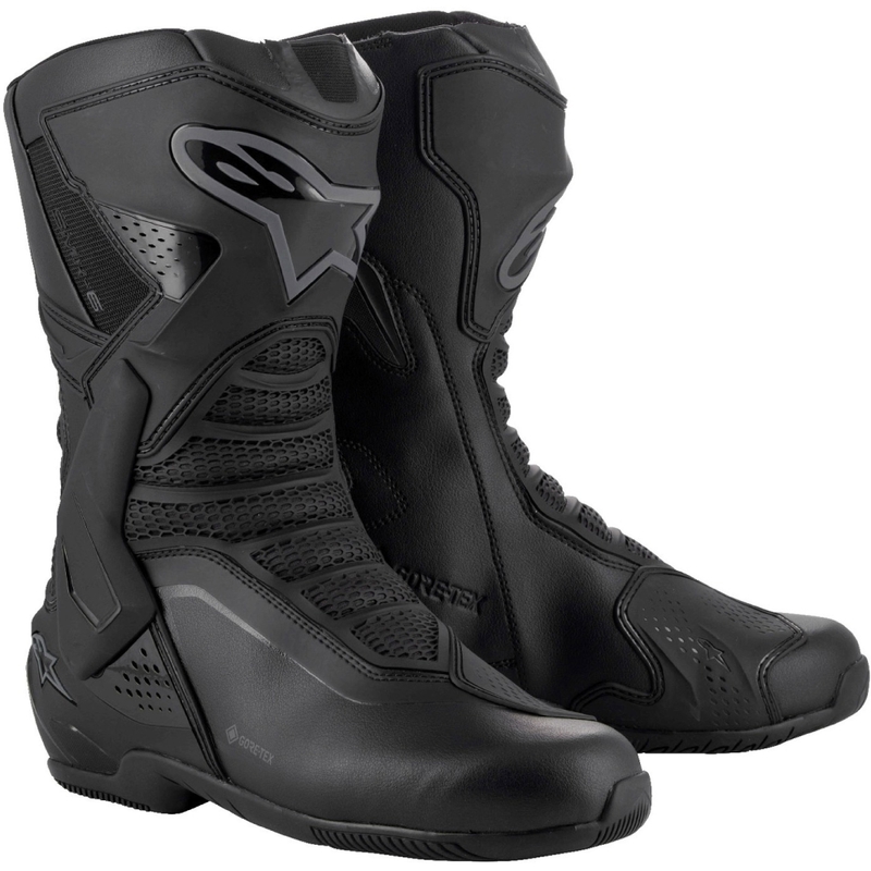 Alpinestars SMX-6 3 Gore-Tex Black-Dark Grey μπότες μοτοσικλέτας