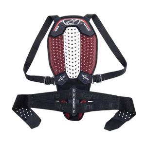 Alpinestars Nucleon Plasma προστατευτικό σπονδυλικής στήλης μαύρο-λευκό-κόκκινο
