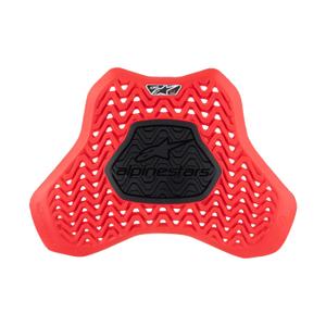 Alpinestars Nucleon Plasma Racing κόκκινο και μαύρο ένθετο προστατευτικό στήθους
