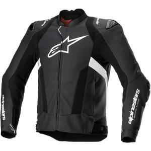 Alpinestars Missile 3 Airflow Μαύρο και λευκό δερμάτινο μπουφάν μοτοσικλέτας