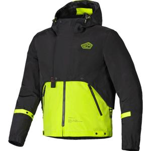 Alpinestars Mootant Αδιάβροχο Parka Μαύρο-Κίτρινο φλούο