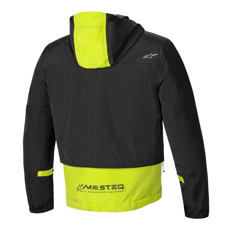 Alpinestars Mootant Αδιάβροχο Parka Μαύρο-Κίτρινο φλούο