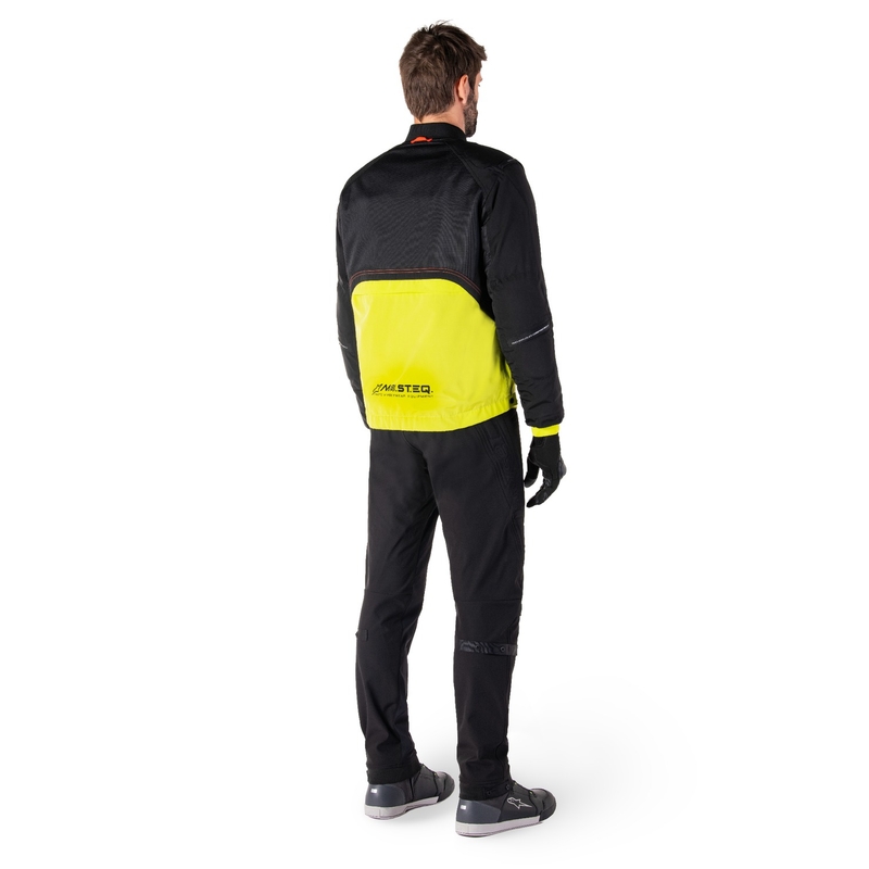 Alpinestars Mootant Αδιάβροχο Parka Μαύρο-Κίτρινο φλούο