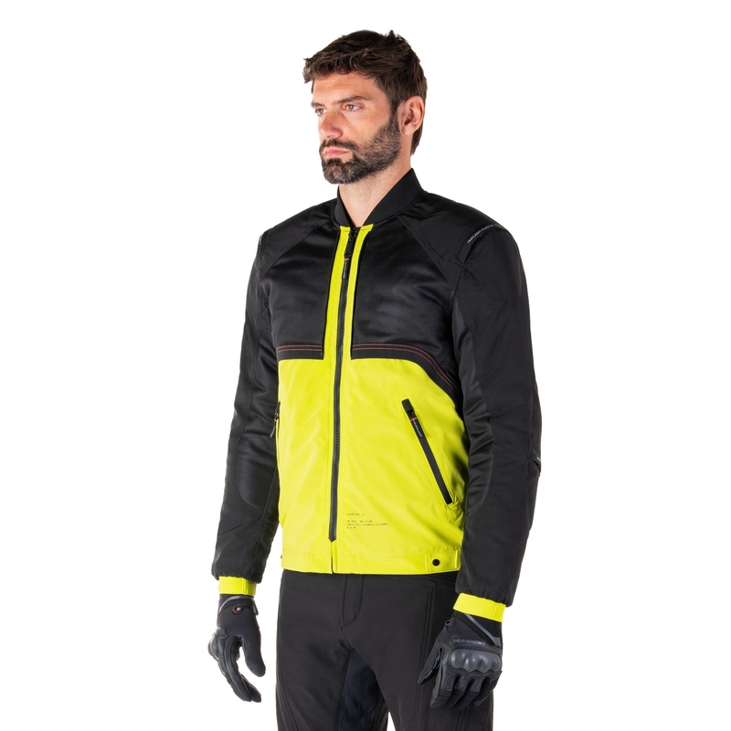 Alpinestars Mootant Αδιάβροχο Parka Μαύρο-Κίτρινο φλούο