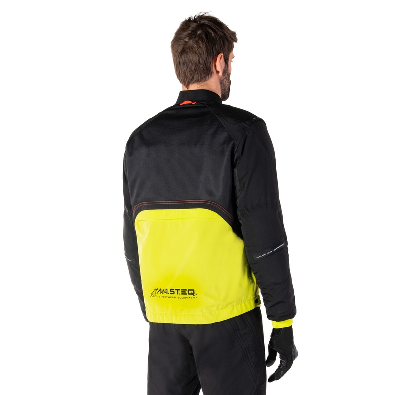 Alpinestars Mootant Αδιάβροχο Parka Μαύρο-Κίτρινο φλούο