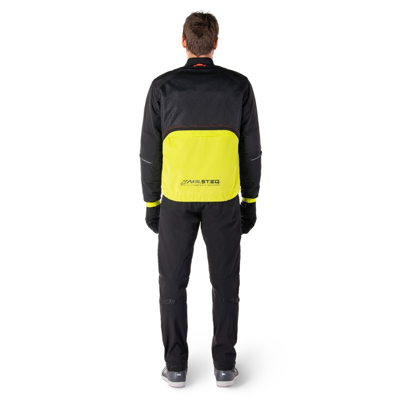 Alpinestars Mootant Αδιάβροχο Parka Μαύρο-Κίτρινο φλούο