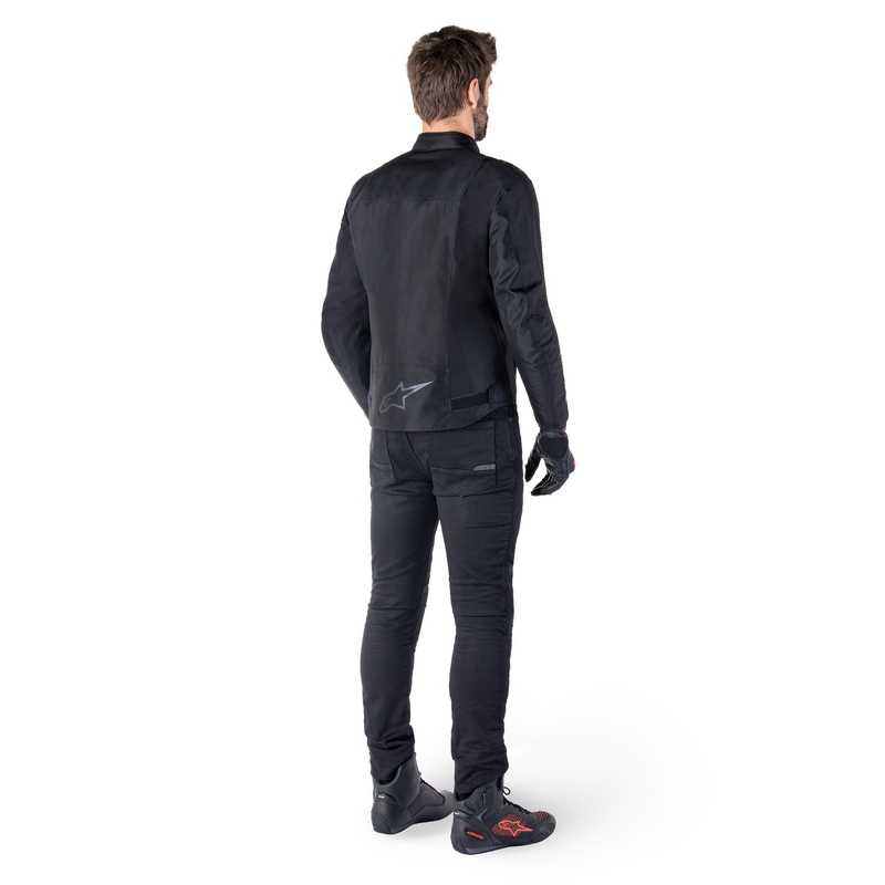 Alpinestars T-SPS 2 Αδιάβροχο μαύρο μπουφάν μοτοσικλέτας