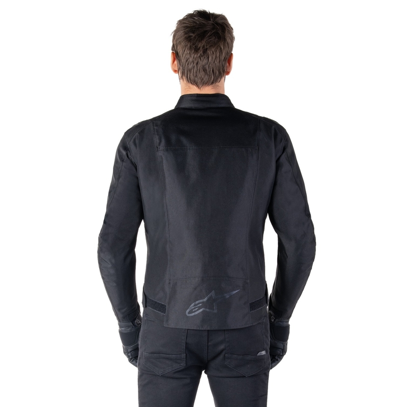 Alpinestars T-SPS 2 Αδιάβροχο μαύρο μπουφάν μοτοσικλέτας