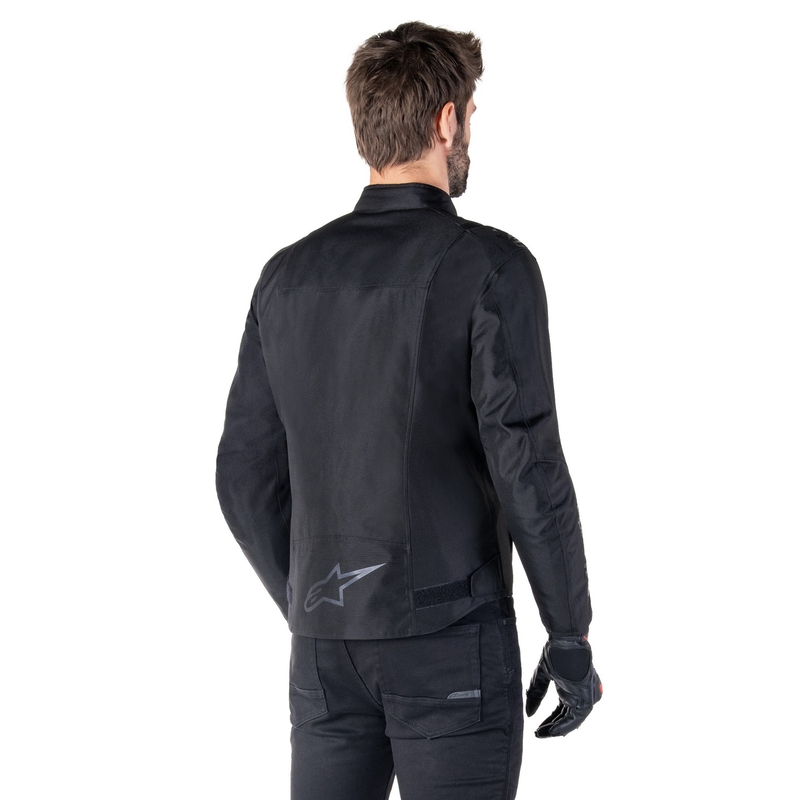 Alpinestars T-SPS 2 Αδιάβροχο μαύρο μπουφάν μοτοσικλέτας
