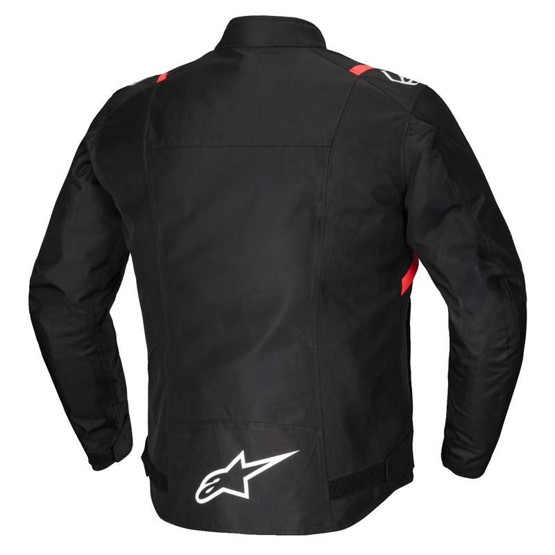 Alpinestars T-SPS 2 αδιάβροχο μπουφάν μοτοσικλέτας μαύρο-λευκό-φλούο κόκκινο