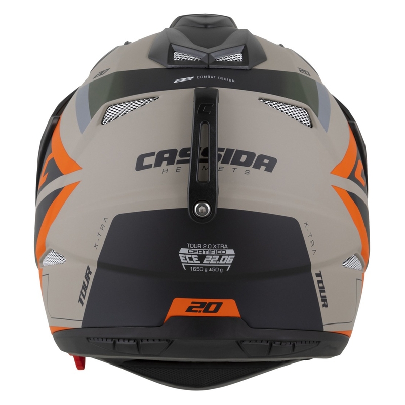 Enduro κράνος Cassida Tour 2.0 X-tra matt sand-orange-green-black