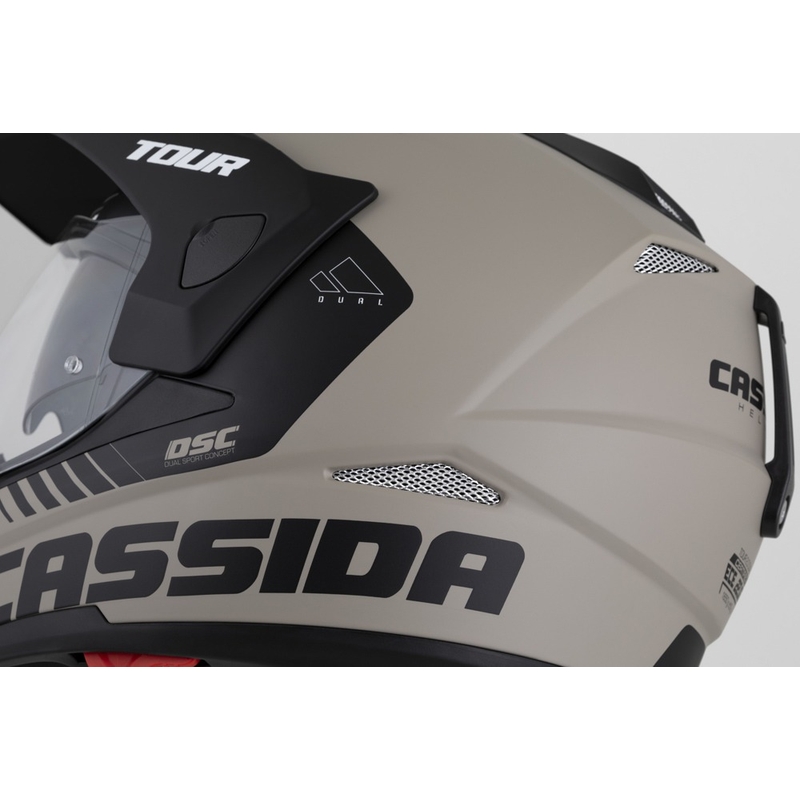 Enduro κράνος Cassida Tour 2.0 Dual matte sand-black
