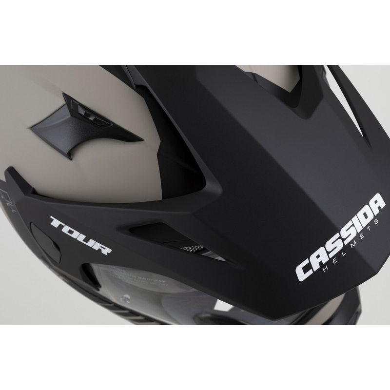 Enduro κράνος Cassida Tour 2.0 Dual matte sand-black