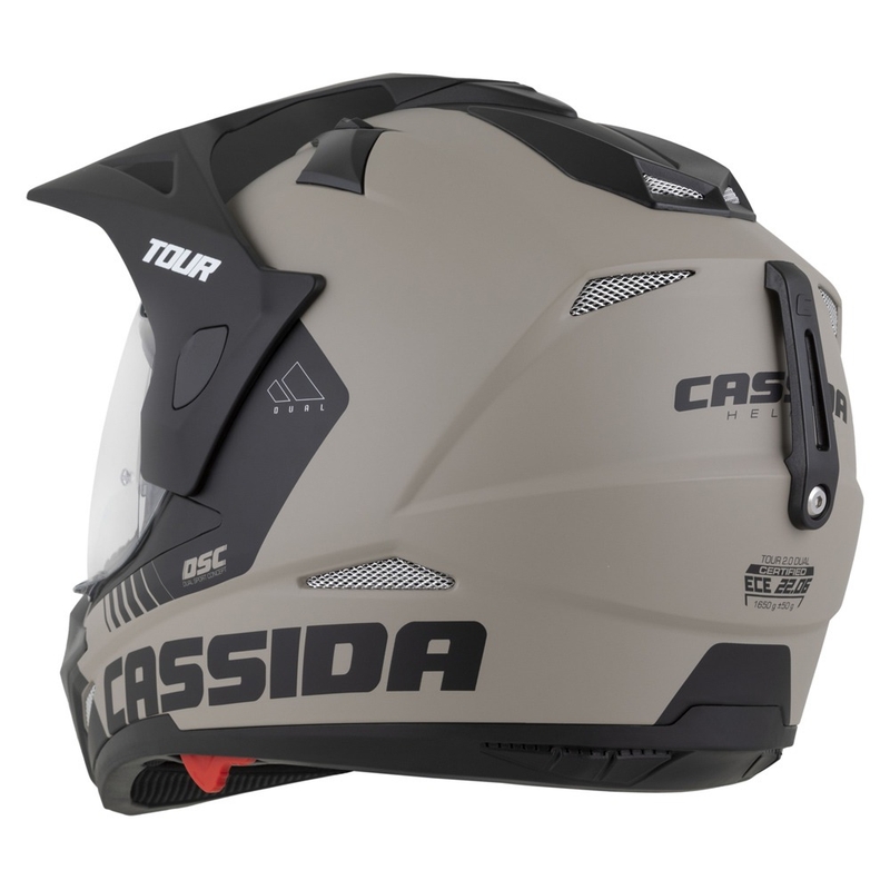 Enduro κράνος Cassida Tour 2.0 Dual matte sand-black