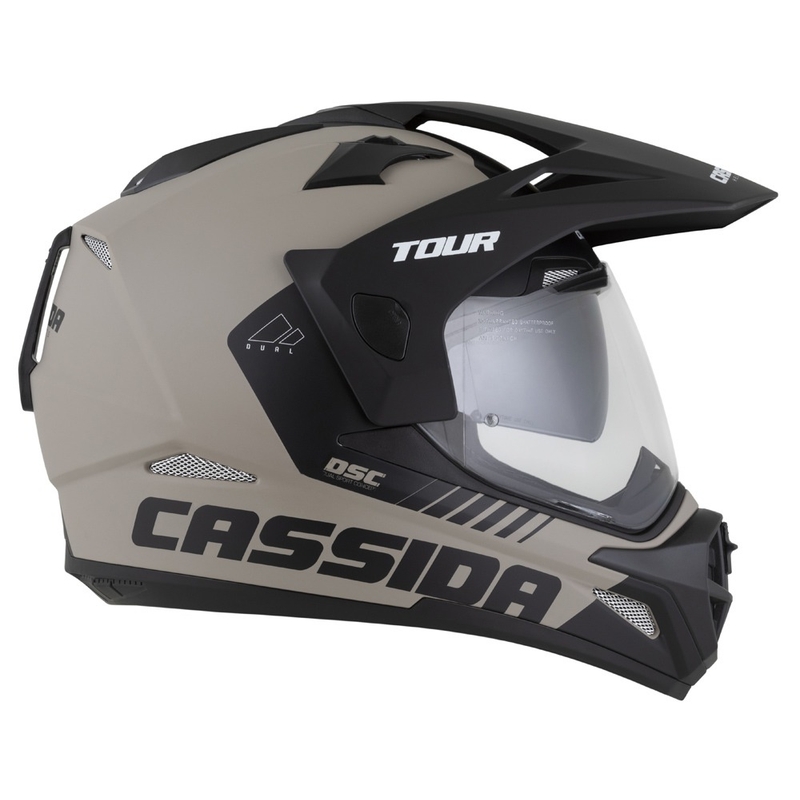 Enduro κράνος Cassida Tour 2.0 Dual matte sand-black