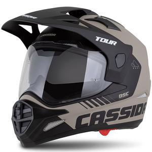 Enduro κράνος Cassida Tour 2.0 Dual matte sand-black