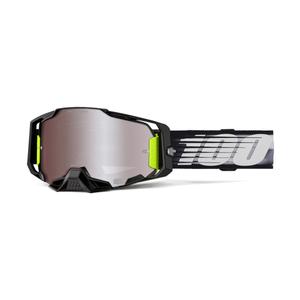 Γυαλιά Motocross 100% ARMEGA Lightspeed με ασημί plexi HIPER